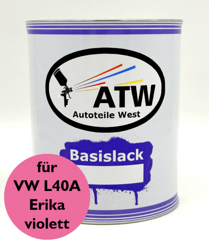 Autolack für VW L40A Erikaviolett